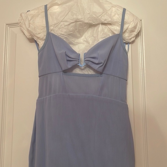 BEC AND BRIDGE DRESS SIZE 4. BLUE MIDI DRESS. - Picture 2 of 5